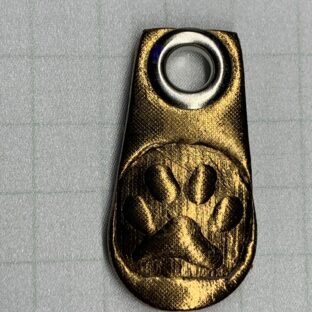 肉球ストラップ　ゴールド　SALE