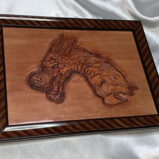 91革画 （龍 アンティーク）　