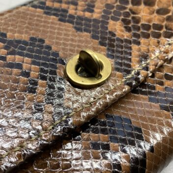 パイソン（蛇革）携帯専用ポシェット（送料無料）