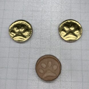 M-RuSの招き猫 牛革マグネット2