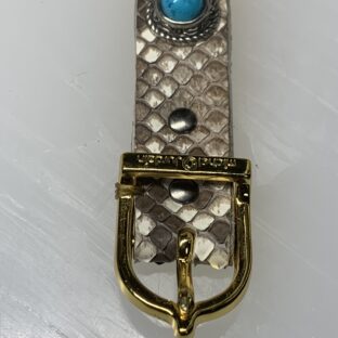 幸運up 蛇革ストラップ 　オープンＳＡＬＥ