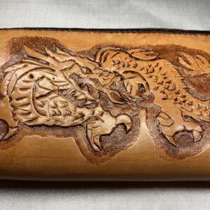 龍虎長財布　一点物（ジャンク扱い特価）