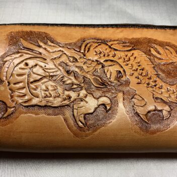 龍虎長財布　一点物（ジャンク扱い特価）