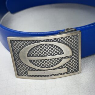 牛革ベルトＤＸ　ハメコミ型ブルー　 (送料無料）オープンＳＡＬＥ