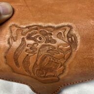 80.Tigersメガネケース牛革オリジナル(限定)送料無料