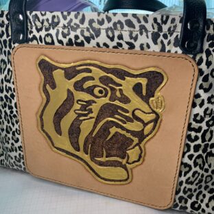 虎のトートバッグが完成（オーナーハンドメイド私物）